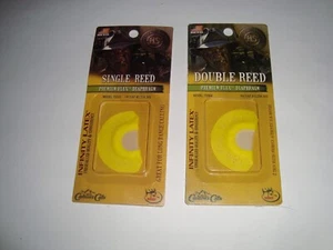 2 Hunters Specialties Carlton's Premium Flex Elk Single & Double Diaphragm Calls - Picture 1 of 1
