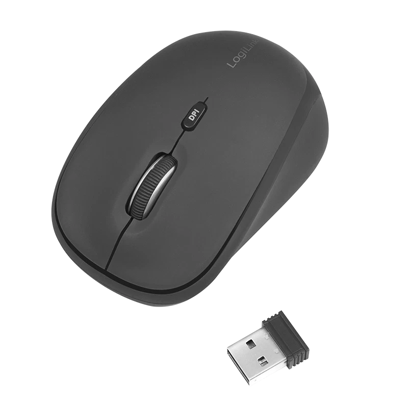 LogiLink ID0193 Ergonomische USB Funk-Maus