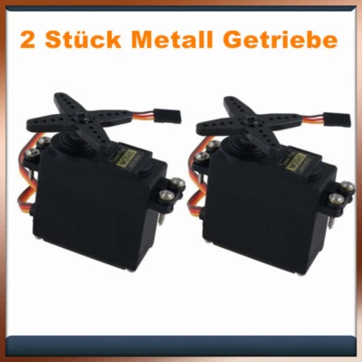 2tlg Digital Servo MG945 180° Metallgetriebe RC Boat Roboter Flugzeug Modellbau - Bild 1 von 4