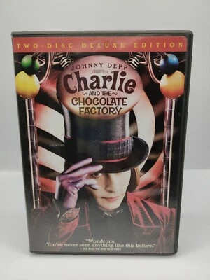 Charlie and the Chocolate Factory DVD 2005 2-Disc Set Widescreen (Tim Burton) - Image 1 of 4