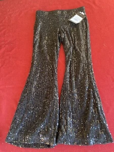 Girls Black Sparkly Sequins Pull On XS By Art Class - Picture 1 of 3