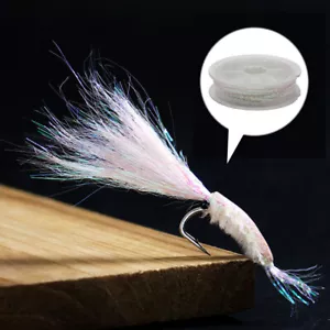 3mm corrugated flash strands Glow flash iridescent synthetic fly tying materials - Picture 1 of 11