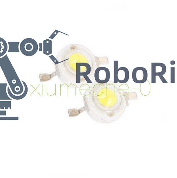 100PCS 1W Pure White SMD LED Beads NEW - Image 1 of 4