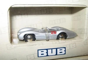 BUB 06651 Mercedes W196 Streamliner #20 (Ltd.1000) 1/87 HO Scale Die-cast MIB - Picture 1 of 2