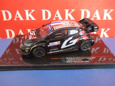 Die cast 1/43 Modellino Auto Toyota GR Yaris Rally1 Hybrid Rally Croatia 2024 - Immagine 1 di 4