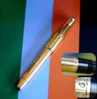 18K SOLID Gold body Nib and clip PARKER Fountain pen  , 2 Jewels 