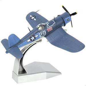 1/72 Scale USA F-4U Corsair Fighter Model World War II Vintage Warplane Metal - Picture 1 of 7