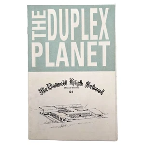 Vintage Zine THE DUPLEX PLANET #136 SCHOOL David Greenbrier Nursing Home Humor - Picture 1 of 5