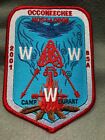 (83) Boy Scouts - 2001 Occoneechee Host Lodge @ Camp Durant. 4" X 5.5" Patch