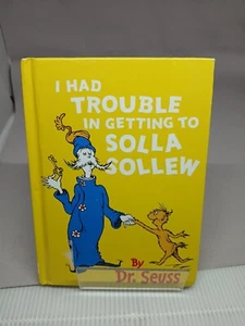 Dr Seuss- I Had Trouble Solla Sollew UK Mini Ed Pub- 2008 W/ Dustcover HC Book - Picture 1 of 3