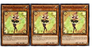 Yugioh - 3X Trickstar Nightshade - Common - 1. Auflage - FLOD-DE006 - Near Mint - Bild 1 von 1