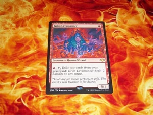 Dominaria Remastered Rare Grim Lavamancer - Picture 1 of 2