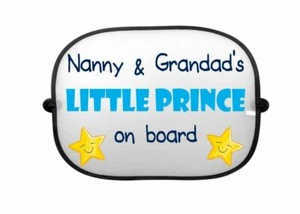 Personalised Grandchild Car Sun Shade. Visor Personalise with any Name - Picture 1 of 1