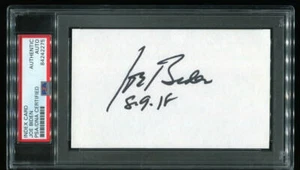 46. PRÄSIDENT JOE BIDEN SIGNIERTES AUTOGRAMM PSA GEKAPSELTE PLATTENKARTEIKARTE - Bild 1 von 1