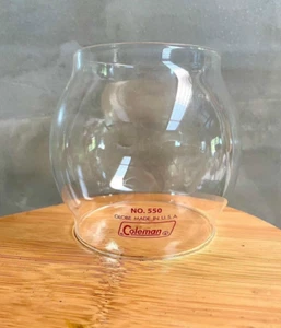 Glass Globe for Coleman 200a 202 242 243 Lantern Globe Pyrex - Picture 1 of 1