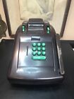 Vintage Victor Electric Adding Machine. Made Of Brown Bakelite W/Green Buttons!