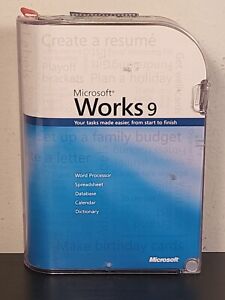 Microsoft Works 9 Software Disk