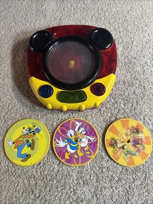 Reproductor de CD de colección Disney Mickey Mouse Clubhouse Sing with Me 3 CD 2000 ¡FUNCIONA! Foto 1 de 2