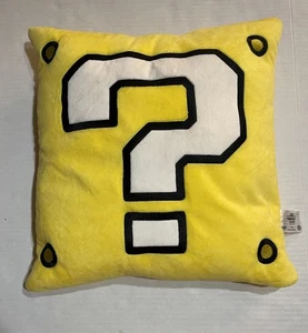 Rare Super Nintendo World Star Question Block Pillow Set Plush Universal Japan - Picture 1 of 8