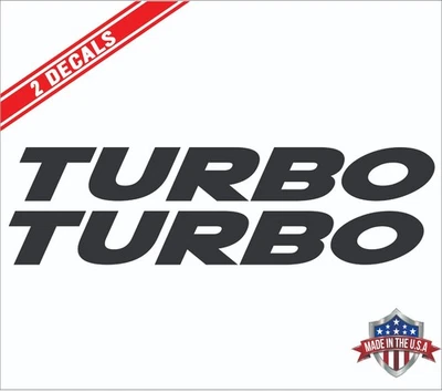 Calcomanías de puerta turbo - se adapta a Nissan 300ZX Z31 (x2 calcomanías) JDM *3 Foto 1 de 2