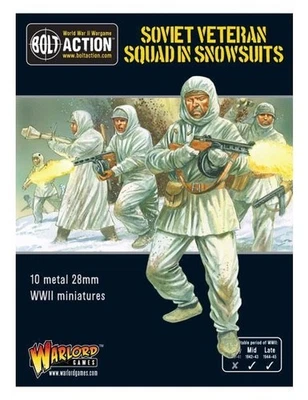 Bolt Action: Soviet Veteran Squad in Snowsuits - Image 1 of 2