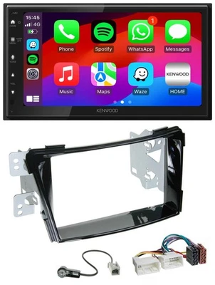 Kenwood MP3 USB DAB 2DIN Bluetooth Autoradio für Hyundai i40 VF ab 11 Klavierlac - Bild 1 von 4