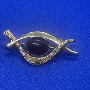 Sterling Silver And Semi Precious Stone (garnet?) Brooch - Lovely Australian - Picture 1 of 7