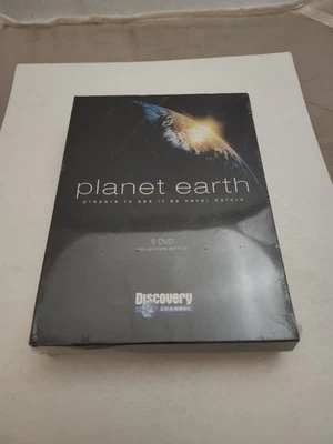 Planet Earth by Discovery Channel New 5 DVD Set 2007 w Sigourney Weaver Sealed - Image 1 of 4