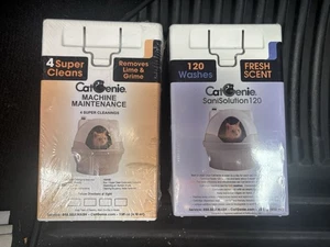 Basura autolimpiante CatGenie SaniSolution 120 aroma fresco, mantenimiento de máquina - Imagen 1 de 3