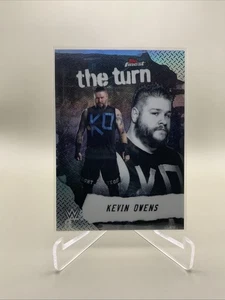 2025 Topps Finest WWE - The Turn Refractor - TT-KO Kevin Owens - Insert - Picture 1 of 2
