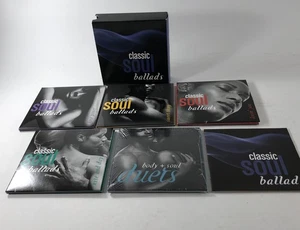 Time Life Classic Soul Ballads 10 CD Box Set + Body Soul Duets Love Power - Picture 1 of 4