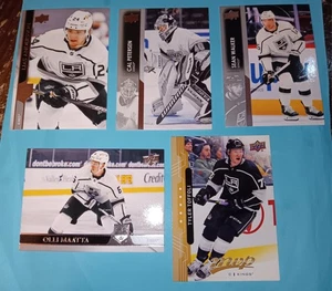Lot LOS ANGELES KINGS NHL Hockey Cards Toffoli Peterson Maata Walker Andersson - Picture 1 of 2