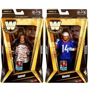WWE Mattel Legends 23 Jamal & Rosey 3-Minute Warning Wrestling Figures Set - Foto 1 di 4