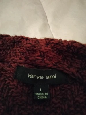 Suéter Veri Ami marrom queimado pronto para clima frio tamanho G - Imagem 1 de 4
