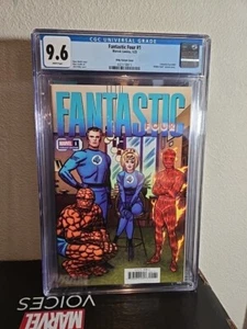 Fantastic Four #1 (Marvel, 2022) Jack Kirby The Thing 1:50 Incentive CGC 9.6 - Picture 1 of 1