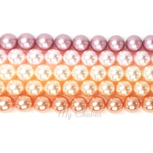 Swarovski 5810 Crystal Round Pearls Beads Mixed Colors *Pick your Sizes & Colors