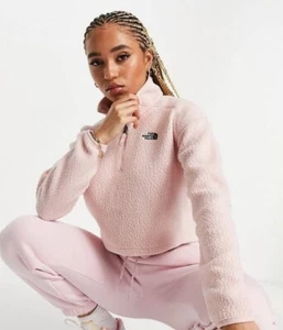 The North Face Women’s Glacier 1/2-Zip Cropped Pullover Top – 2196 - Picture 1 of 16