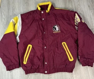 Vintage FSU Florida State Seminoles Starter Heavy Jacket Size Large - Picture 1 of 23