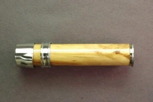 FLY ROD REEL SEAT Olivewood 11189 Pocketed NS Slide Band 0.435" bore - Picture 1 of 4
