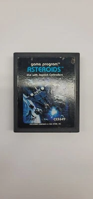 Asteroids (Atari 2600, 1981) Authentic Cartridge Only Cleaned Tested - Image 1 of 2