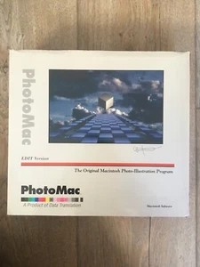 RARE // PHOTOMAC SOFTWARE (1989) FOR MACINTOSH INCLUDED ORIGINAL FLOPPY DISK - Imagen 1 de 2
