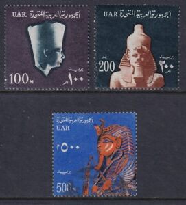 EGYPT 1964 King Osircaf High Values SG 783-5 Used