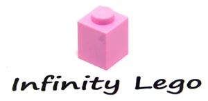 30 LEGO Medium Pink Bricks 1 x 1 (3005) - (30 Pieces) - Picture 1 of 1