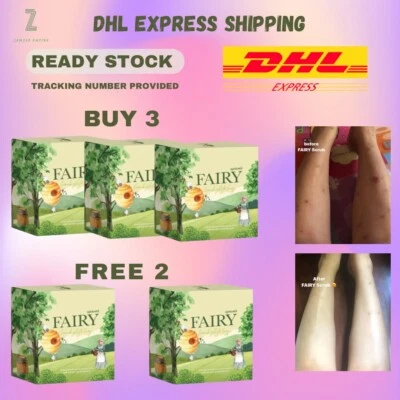 PROMO [ BUY 3 FREE 2 ] FAIRY SCRUB GLUTA SOAP 2 IN 1 SCRUB & SOAP | 60g - Image 1 of 4