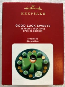 2020 Hallmark Keepsake Good Luck Sweets St. Patrick’s Seasons Treatings Ornament - Picture 1 of 4