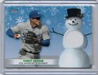 2021 Topps Holiday COREY SEAGER Snowman Jersey Relic Card Dodgers Rangers