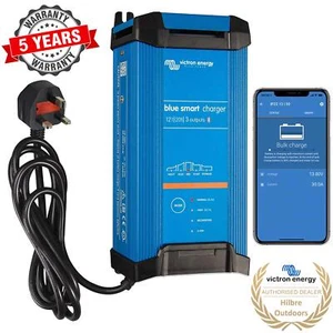 VICTRON BLUE SMART IP22 12v/20A/3 SALIDA CARGADOR BATERÍA OCIO AUTOCARAVANA - Imagen 1 de 4