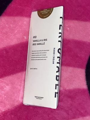 THE FACE SHOP NY Crema de Manos Perfuma Vainilla e Iris 50ml Sellada Foto 1 de 4