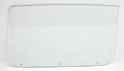 Porta lateral LH vidro transparente corpo A com 3 furos AMD compatível com Chevelle 550-3464-3CVL - Imagem 1 de 3