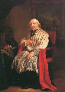 Alte Kunstpostkarte - Kanunnik Petrus Jozef Triest - Bild 1 von 1